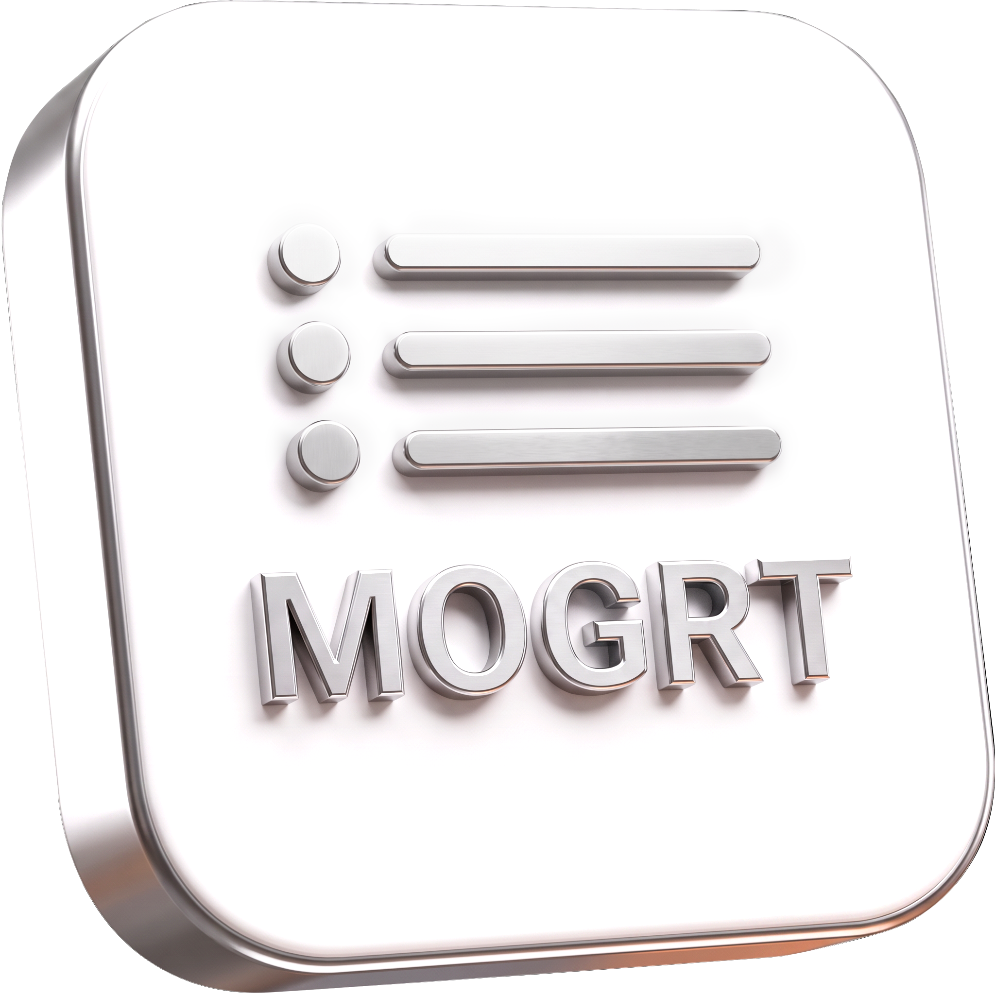 MOGRT 3D